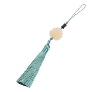 Operitacx 1Pièce Pendentif de Téléphone Suspendu Style Chinois Rétro Ornement de Bodhi Accessoire Décoratif pour Étui de Téléphone Vert