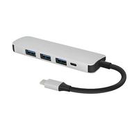 Operitacx 1Pièce USB Portable Data Hub Port Multi Function USB Splitter for Laptop Tablet and Phone Connectivity Durable Aluminum Alloy Material