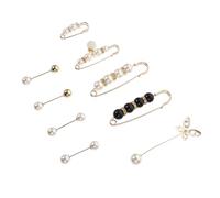 Operitacx 2 Ensembles Broche Raffinée Femme Fille Pierre Précieuse | Bijou Décoratif Simple, Forme Adorable, pour Fêtes et Soirées à Thème, Éclat Solide