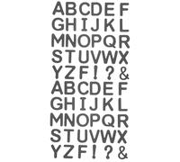 Operitacx 2 Ensembles Grandes Lettres Magnétiques Stylo Gribouillis Lettres d'affiche Les Enfants Vont Bien Lettres Aimantées pour Préscolaire Autocollants Décoratifs Universel Mousse