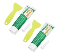 Operitacx 2 Ensembles Kit de Réparation Murale de Pâte Réparatrice pour Murs avec Outils Rapide pour Réparer Fissures Graffitis et Dommages Muraux Adapté à Intérieur Extérieur
