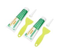 Operitacx 2 Ensembles Kit de Réparation Murale Enduit Lissage avec Spatule pour Fissures Mur Intérieur Plafond Usage Facile