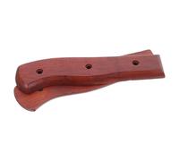 Operitacx 2 Ensembles Manche en Bois Ergonomique pour Couteaux Cuisine, Accessoire de Rechange Facile à Installer, Design Vintage Marron pour Usage Domestique Cuisine
