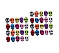 Operitacx 2 Ensembles Pendentifs Halloween Accessoires Diy Pour Bijoux Crâne Pendentifs Fantômes Pour Colliers Et Bracelets Matériaux Et Durables Idéaux Pour Uniques 100 Pièces * 2