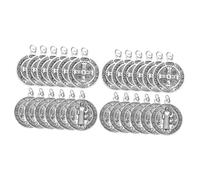 Operitacx 2 Ensembles Pendentifs Saints Alliage Pour Diy Charms Décoratifs Pour Porte Clés Colliers Style Italien Aléatoire Accessoires Créatifs Pour Fêtes Événements 12 Pièces * 2