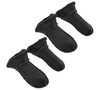 Operitacx 2 Paires Semelles Intérieures Lot de 2 Fourrées pour Sabots pour Doublure Chaude en Peluche Noire, Taille 39-40 Semelle Intérieure Hiver Confortable et Isolante Chaussures