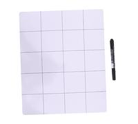 Operitacx 2 Pièces 1 Ensemble Coussin De Travail Magnétique Mat D'outils D'aimants Tapis Magnétique pour Petites Pièces Tapis De Soudure Stylos De Remplacement Magnétiques Blanche