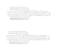 Operitacx 2 pièces Accessoires Machine à Tricoter K Type Tendeur Fil Adaptateurs Fourches Tension Compatibles Addi King Express Outils Précis pour Contrôle Tension Tricot