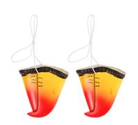 Operitacx 2 Pièces Accessoires Nez de Perroquet Cosplay en Vinyle, Apparence Vivante pour Performances Scéniques et Halloween