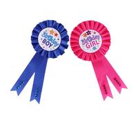 Operitacx 2 Pièces Badge D'anniversaire Garçon et Filles, Épingle Fête | Broche Décorative 5, 7x3, 1x0, 4 Pouces, Fixation Sûre, pour Garçon et Filles et Élèves