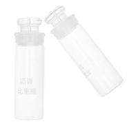 Operitacx 2 Pièces Bouteilles de Densité Verre pour Asphalte Bouteille de Spécificité pour Test Absorption Asphalte Verrerie de Laboratoire pour Mesures de Densité et Stockage