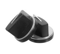 Operitacx 2 pièces Boutons de Universels pour Cuisinière à Gaz de Plastique à Haute Température pour Remplacement de Manettes de Four et Réchaud Accessoires Argentés pour Cuisine
