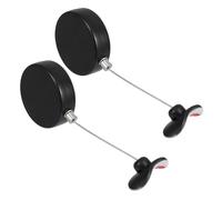 Operitacx 2 Pièces Câble de Sécurité Rétractable Acier avec Serrure à Combinaison Lot de Câbles Résistants pour Protection Télécommande et Tablette