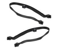 Operitacx 2 Pièces Câble Extension Pcie Broches à Double Broches Kit Rallonge Alimentation Pc Gestion Optimisée Compatible Résistance et Transmission Stable
