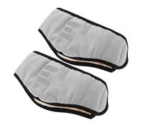 Operitacx 2 Pièces Cache-oreilles Antibruit Doux et Ajustables pour Dormir, Isolation Phonique, Bandeau D'hiver Gris, Protection Auditive Légère et Confortable pour Sommeil Paisible et