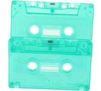 Operitacx 2 Pièces Cassettes Audio Décoratives Ruban Magnétique pour Décoration Intérieure et Extérieure pour Salon Bureau et Événements