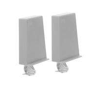 Operitacx 2 pièces Charnières Invisibles Inoxydable Connecteurs Cachés Robustes pour Portes Armoires de Cuisine Fixation Dissimulée Compatible Multifonction Design Discret