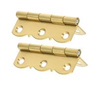 Operitacx 2 pièces Charnières Laiton Doré pour Pupitre de Piano Charnières Multifonctions Antirouille pour Supports Musicaux et Tables Pliantes Installation Simple et Sécurisée sans Vis