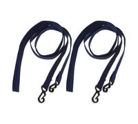Operitacx 2 Pièces Cordon de Ski, Attache Portable en Nylon Bleu Marine | Maintient les Moufles et Protège-oreilles à Portée de Main, pour Garderie, Bambins, Leçons ou Pratique du Ski