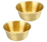Operitacx 2 Pièces Coupe D'offrande Bouddhiste Vintage en Cuivre pour Eau