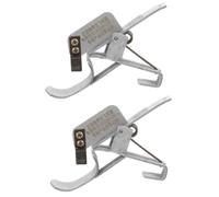 Operitacx 2 Pièces Couteau à Anneau Bifurquer Coupeur Suppression Forme Blesser Garniture Écorçage Outils De Greffe De Branches Enlèvement De L'écorce Acier à Haute Teneur en Carbone