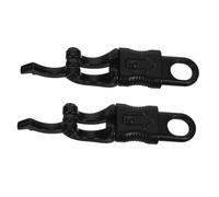 Operitacx 2 Pièces Crochet Rapide Équestre Surface Finement Polie en Alliage de Zinc et Bords Lisses lors de Balades et Entraînements pour Rênes de Cheval et Ceintures