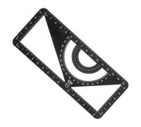 Operitacx 2 PièCes Equerre RèGle En MéTal Pour Dessin Ensemble Aluminium Goniometre Outils De Mesure Papeterie Scolaire RèGle De Mesure Pour Dessin Ensemble MathéMatiques Menuisier Couture