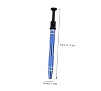 Operitacx 2 pièces Extracteur Ic Antistatique Outil de Préhension Composants Électronique Pince Inox pour Puces sur Circuits Imprimés Compatible Smartphones et Ordinateurs Portables