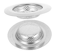 Operitacx 2 pièces Filtre Vidange Évier INOX Crépine Cuisine Anti-Obstruction Tamis Drain Robuste et Facile à Nettoyer pour Évier de Cuisine