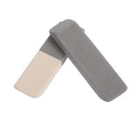 Operitacx 2 Pièces Gomme Mate Sablée pour Stylo à Encre Gomme Ergonomique Compatible Stylo Plume Bille et Gel Effaceur Portable pour Bureau et École