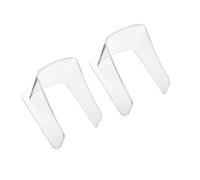 Operitacx 2 pièces Housse Étanche pour Sonnette et Machine Protection Pluie Extérieure Compatible Digicode et Lecteur de Badge Installation Facile