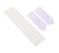 Operitacx 2 Pièces Jeu de Cales de Montage pour Fenêtres Accessoires de Sécurité à Ressort pour Fenêtres Coulissantes Verrouillage Haut Bas pour Optimisation Compatible Maison et Bureau