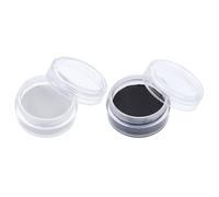 Operitacx 2 Pièces Kit de Maquillage Visage Peinture de Cire Faciale Mate Blanc, Cire D’abeille et Microcristalline, Résistante à L’eau et Longue Durée, pour Halloween, Fête, Garçon