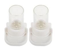 Operitacx 2 Pièces Mangeoire à Fourmis Transparente en Plastique Distributeur D'eau 3ml pour Fourmilière, Accessoire Portable pour Atelier D'observation des Colonies