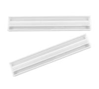 Operitacx 2 pièces Moule Silicone pour Support de Domino pour Bricolage Flexible et Réutilisable pour Activités DIY Famille