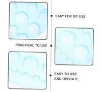 Operitacx 2 pièces Moules à Argile Plastique Mini Demi Outils de Modelage DIY pour Artisanat de Pâte de Ergonomique et pour Débutants et
