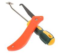 Operitacx 2 Pièces Outil de Retrait de Joint Tungstène pour Nettoyage de Carrelage Grattoir de Coulis Précis avec Poignée Ergonomique Adapté Cuisine Salle de Bain et Maison