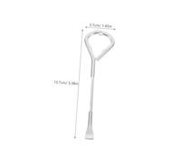 Operitacx 2 pièces Ouvre Pots de Peinture Outil Robuste pour Couvercles de Seaux Plastiques Décapsuleur Polyvalent pour Boîtes à Peinture Pintes Argenté