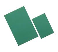 Operitacx 2 Pièces Panneau de Colle pour Gravure Sculpture par Impression en Bloc Outils de Sculpture linogravure Plaque de Gravure Fournitures Plaque de linocue PVC Vert Clair
