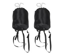 Operitacx 2 Pièces Paquet de Compression, 20x13 Pouces, Noir | Oxford Cloth Résistant, Poignée Solide, Grosse Capacité, pour Camping et Équipement Outdoor