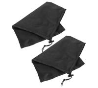 Operitacx 2 Pièces Paquet de Rangement Noir en Nylon Solide et Protecteur pour Cannes Quadruples et Mâts de Tente, pour Sorties et Camping des Seniors Actifs