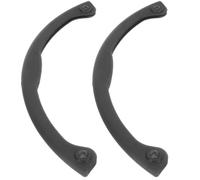 Operitacx 2 Pièces Pare-Chocs de Protection pour Snowboard Arc Noir en | Compatibilité, Anti-collision et Vibrations Réduites, pour Transport et Voyage, Snowboard et Longboard Deck