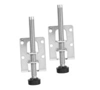 Operitacx 2 Pièces Pied de Meuble Réglable Lot de Niveleur Robuste pour Tables et Armoires Installation Simple Protection des Sols et Ajustement de Hauteur pour Surfaces Inégales