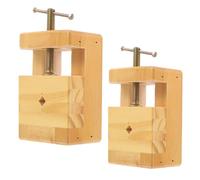 Operitacx 2 Pièces Pince à pour Sculpture et Gravure Étau Ajustable pour et Support Stable pour Gravure sur Pierre et Calligraphie Outil Polyvalent pour Artistes et Bricolage Petit Moyen
