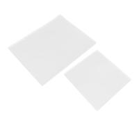 Operitacx 2 Pièces Plaque de Gel Transparente Format A4 et Carré 152x152 Mm pour Garçon et Filles Compatible Peintures à Base D'eau et Plaques Acryliques, pour Loisirs Créatifs et Création