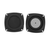 Operitacx 2 pièces Plaque Vibrante pour Haut-parleur Voiture Membrane Passive Robuste pour Basse Vibration Accessoire pour Enceinte Audio