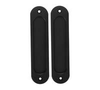 Operitacx 2 pièces Poignée de Porte Encastrée Daluminium Durable pour Portes Coulissantes Placards et Meubles Design Discret et pour Cuisine et Armoire