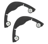 Operitacx 2 Pièces Protection de Bord pour Skateboard, Pare-Chocs Antichoc | Résistant à L’usure, Protection des Extrémités, Résistance aux Chocs, pour Snowboards et Planches Sportives