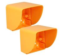 Operitacx 2 Pièces Protection Étanche pour Prise de Recharge Type Couvercle Pluie Durable pour Station de Charge Extérieure