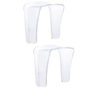 Operitacx 2 pièces Protection Étanche pour Sonnette Acrylique Transparent Abri Pluie pour Porte Housse Résistante pour Clavier et Contrôleur Protection Extérieure Durable